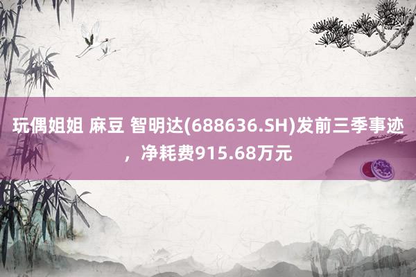 玩偶姐姐 麻豆 智明达(688636.SH)发前三季事迹，净耗费915.68万元