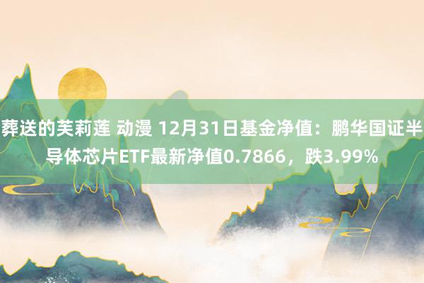 葬送的芙莉莲 动漫 12月31日基金净值：鹏华国证半导体芯片ETF最新净值0.7866，跌3.99%