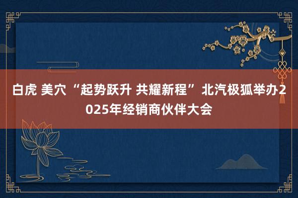 白虎 美穴 “起势跃升 共耀新程” 北汽极狐举办2025年经销商伙伴大会